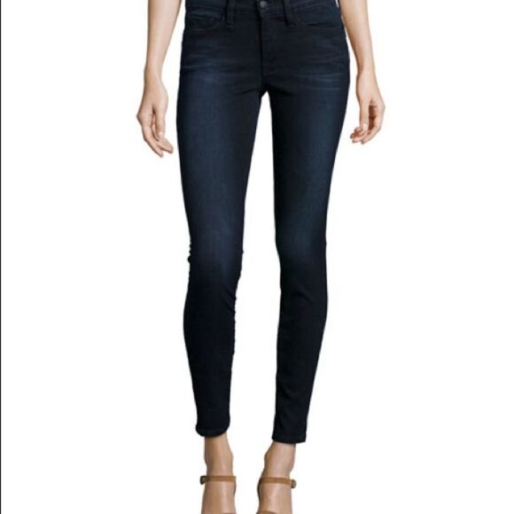 Frame Le Skinny de Jeanne manor avenue dark jeans - Picture 1 of 6